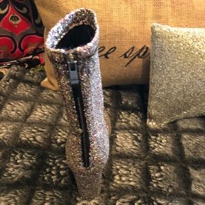 River Island Multi-colored Glitter Bootie